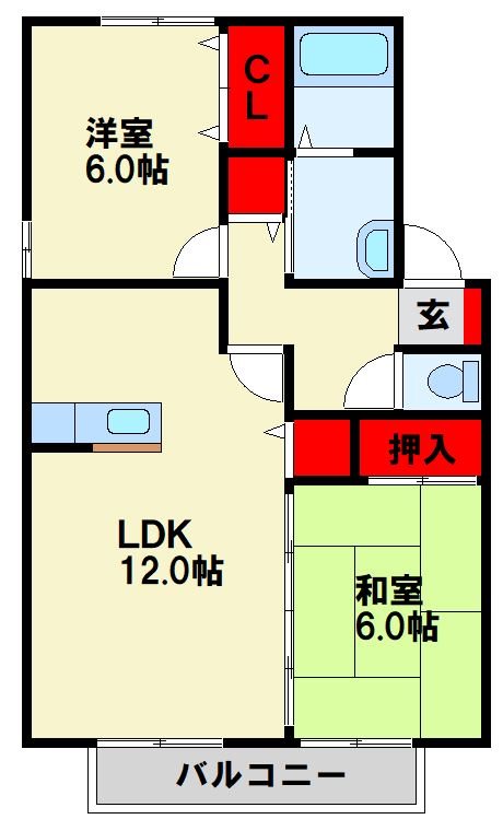 グランシャリオT 間取り図