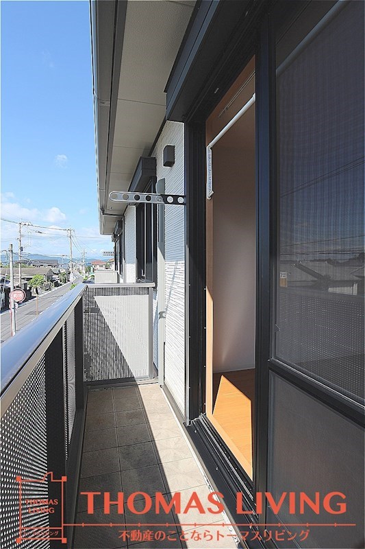 シャーメゾン茶屋の原Ⅱ C棟  ベランダ