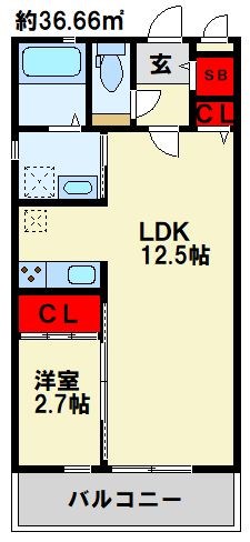 エルミタージュヒルズⅠ 間取り