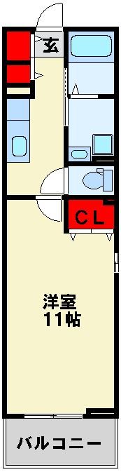 シャイン戸畑  間取り