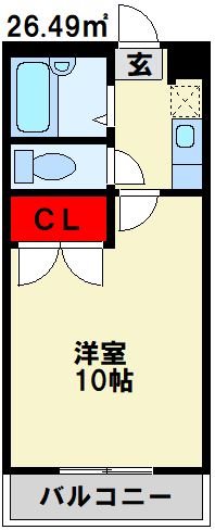 パークサイド本城 間取り図