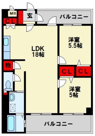 ピボットコート今池  間取り図