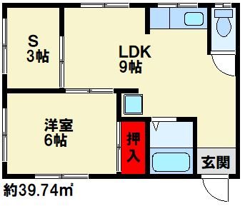 ile 101号室 間取り