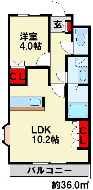 クレストール 間取り