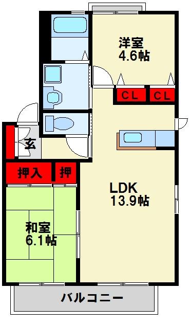ディアス21 間取り