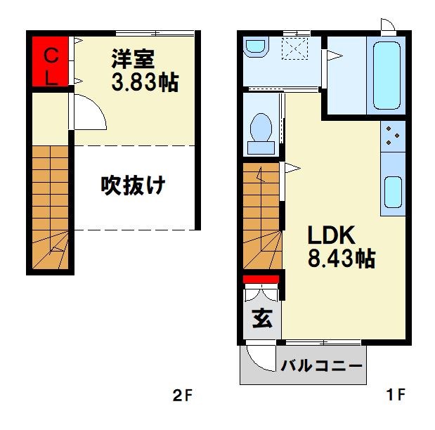 シアハウス池田 間取り図