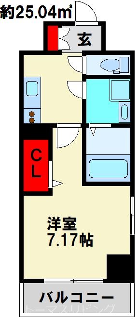 ALiSS歯科大前  間取り