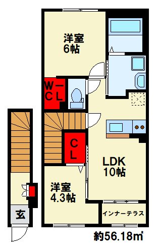 ソランジュ 間取り図