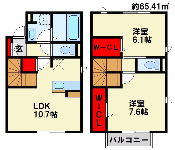 メゾンドエテ 間取り図