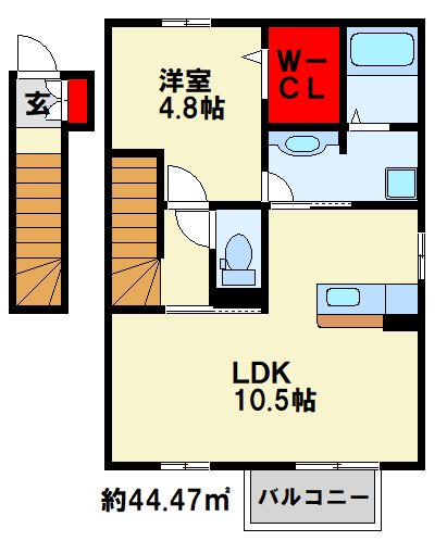テロワール参番館 間取り