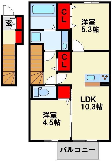 グラン・フィオーレ 間取り図