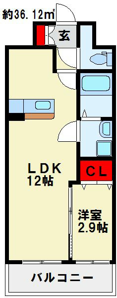 アイランド中津口 間取り