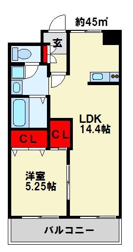 プリモレガーロ青山 503号室 間取り