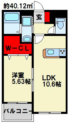 S-COURT 間取り