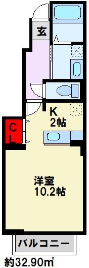 パストラール 間取り図