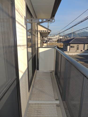 グローブ・たかの　A棟 ベランダ