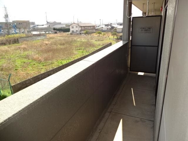 プロニティ行橋　B棟 ベランダ