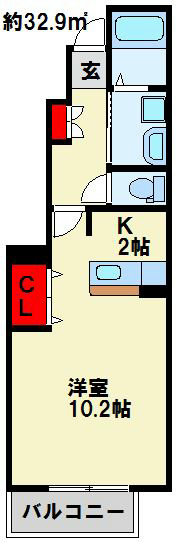 グリーンヒル 間取り図