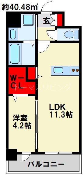 Prosperer大手町 間取り図