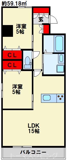 Studie小文字通り 間取り