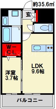 MID　TERRACE 間取り