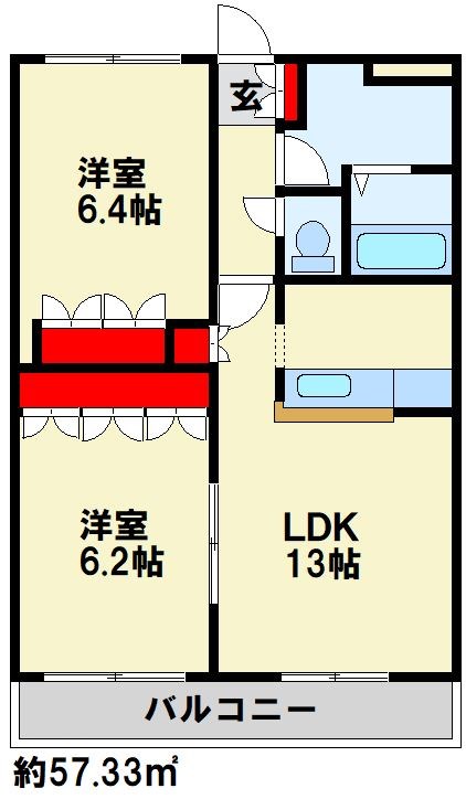 ファルール 間取り図