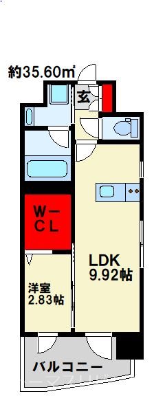 ざ・紫川さくら通り 間取り図
