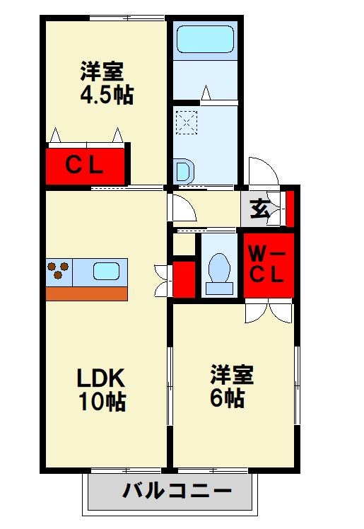 メゾンTOEI 間取り図