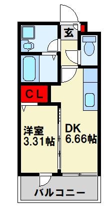サンシティ直方 間取り図