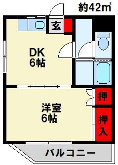 K-FLAT 間取り図
