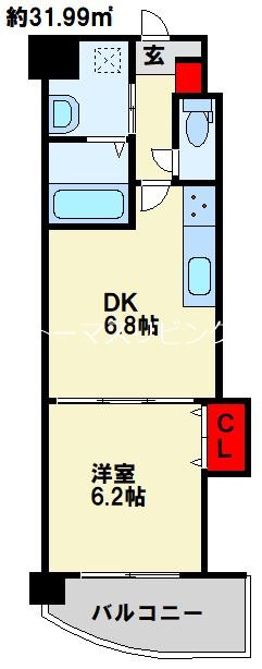 サンシャイン真鶴リバーサイド 間取り図