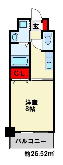 シンフォニー祇園  間取り