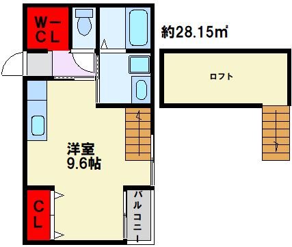 INVEST長津 間取り図
