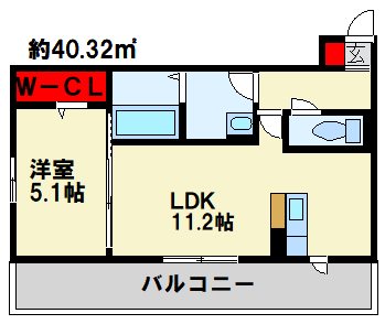 ユーフォリア行橋 間取り図