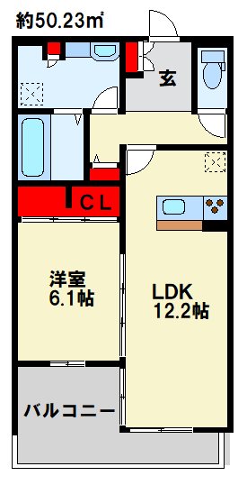 リシェス祇園 間取り
