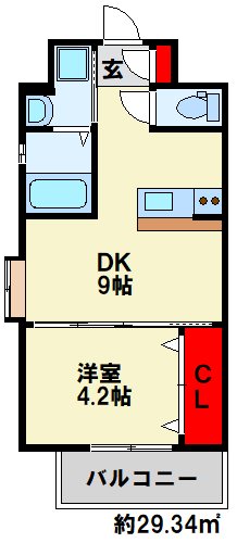 ラフィーネ葛原レスト 間取り