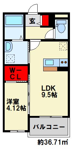 FIRST STEP KITAIZUMI 間取り