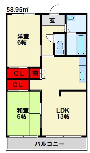医生ケ丘ビル 間取り図
