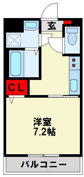 ユーミークランツ殿町 間取り図