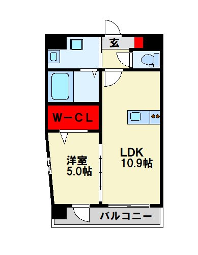 Tパーク歯大前   間取り図