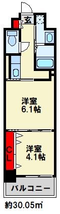 コンダクトレジデンスHIBIKINO 間取り図