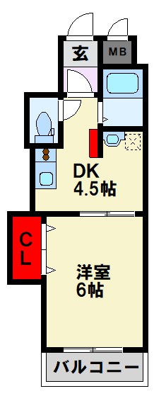メゾン　ハイシーマ 間取り