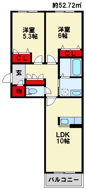 エスペランサⅡ 間取り
