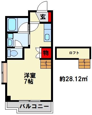 エレガンスコート折尾  間取り図