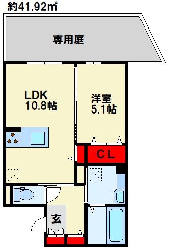 フース　コーシェリ 間取り図