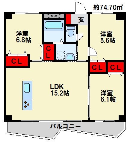KSK中須コアプレイス 間取り