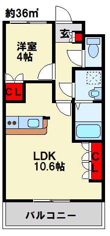 サンフィットレジデンス 間取り図