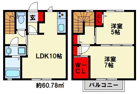 ヴィアソーレM 間取り図