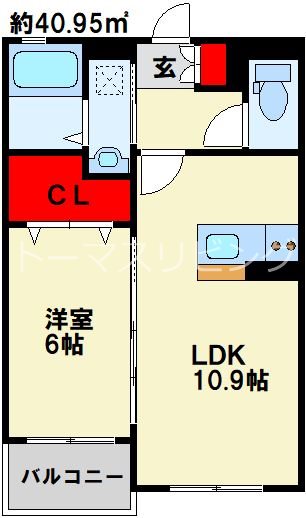 プレステージ嵐山Ⅱ 間取り図