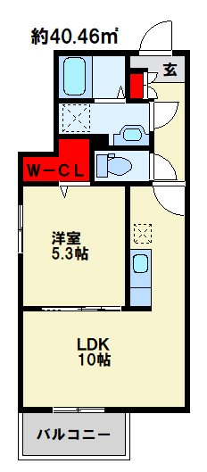 グローリア・ヒデ　A棟 間取り図